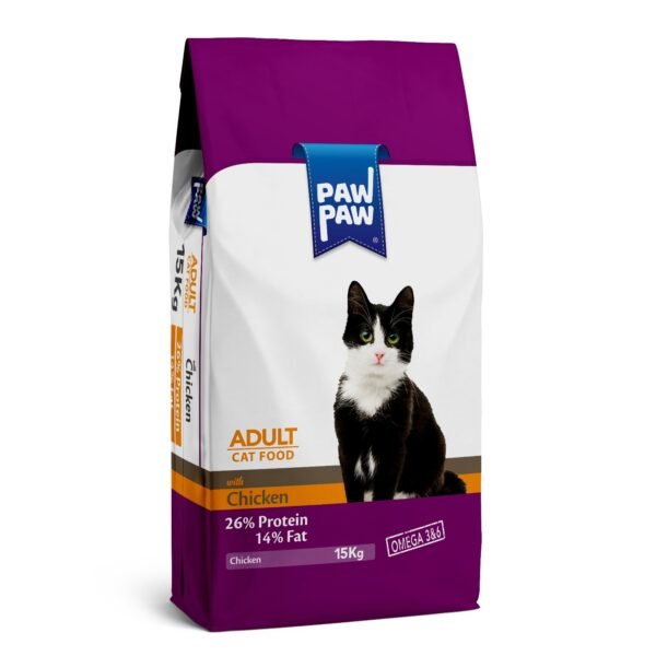 Pawpaw Adult Cat Food Chicken 15Kg