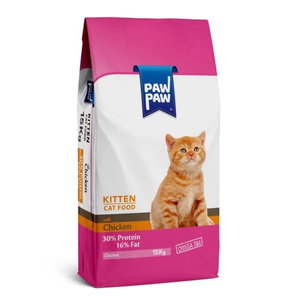 Pawpaw Kitten Food Chicken 15Kgs