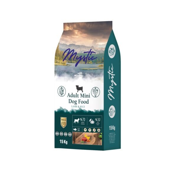 Mystic Mini Dog Food Lamb & Rice 15Kgs