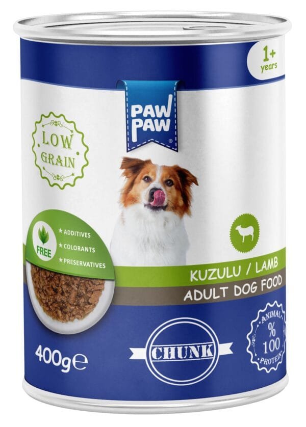 Pawpaw Adult Dog Food Chunk in Jelly Lamb 0.4Kg