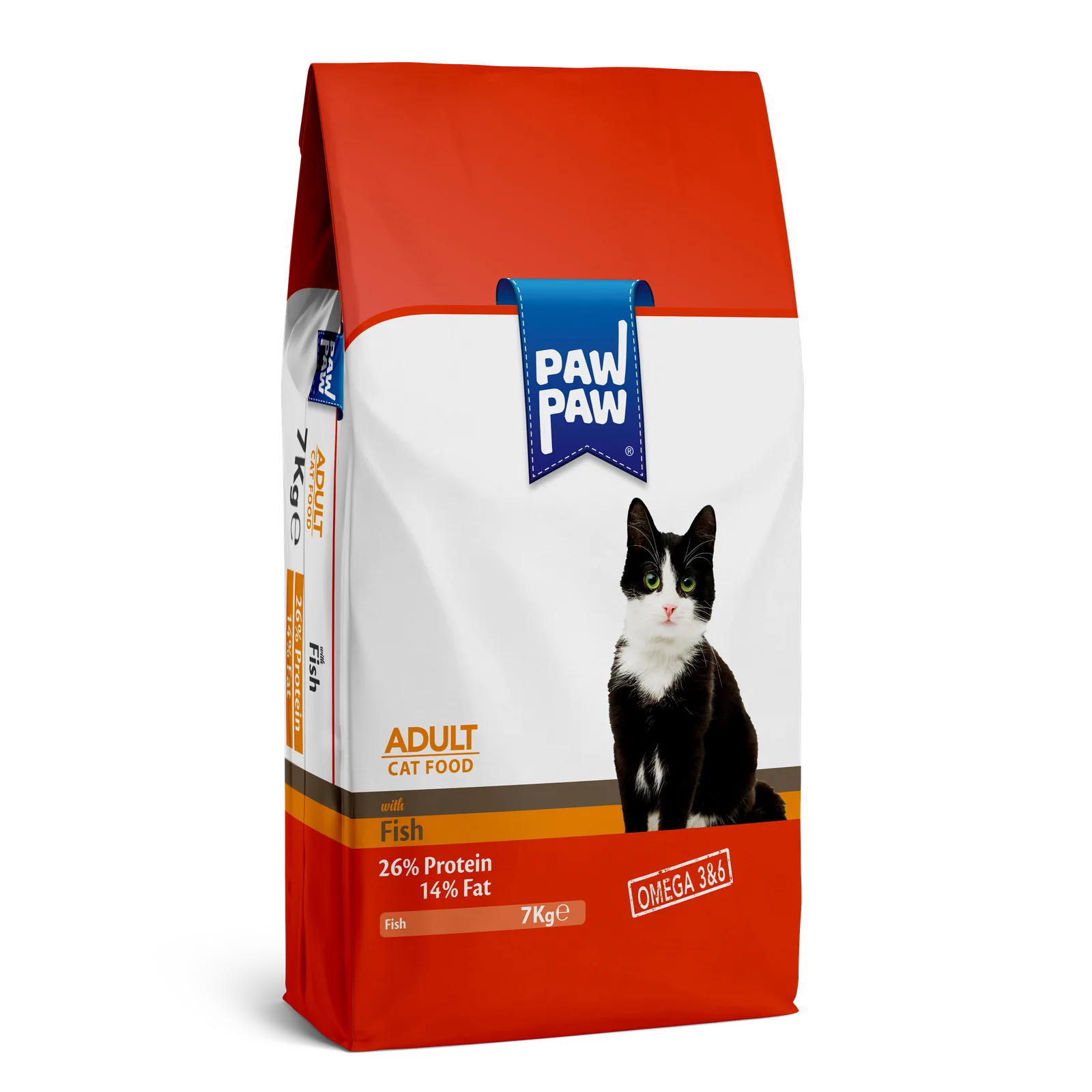 Pawpaw Adult Cat Food Fish 7kg