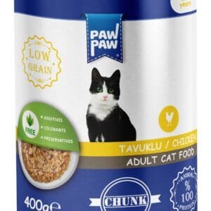 Pawpaw Adult Cat Food Chunk in Jelly Chicken 0.4Kg