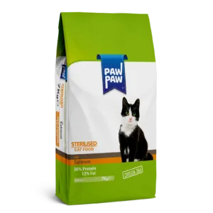 Paw Paw Adult Sterilised Cat Food With Salmon 7kg