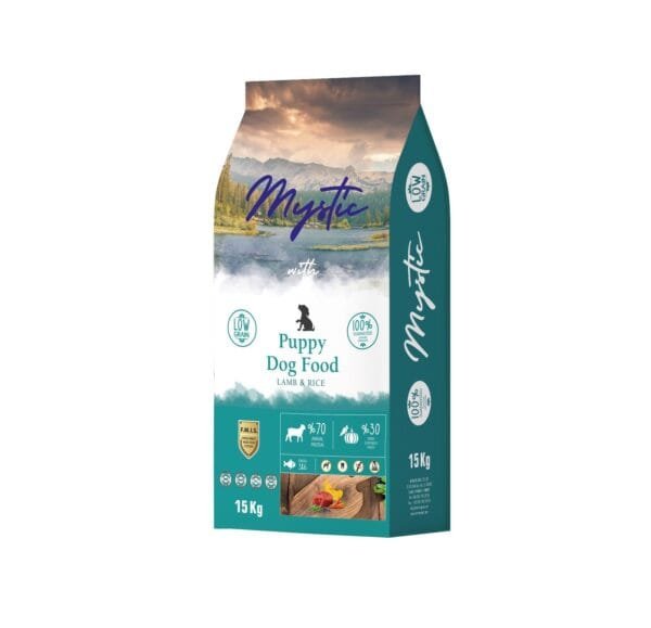 Mystic Puppy Food Lamb & Rice 15Kgs