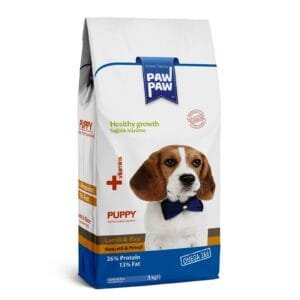 Pawpaw Puppy Food Lamb & Rice 3Kgs