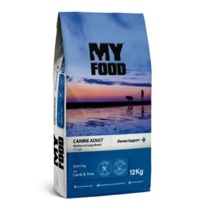 Myfood Adult Dog Food Medium & Large Breed Lamb & Rice 12Kgs