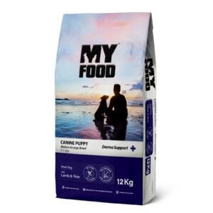 Myfood Puppy Food Medium & Large Breed Lamb & Rice 12Kgs
