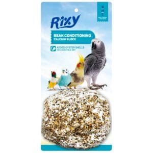 RIXY Calcium Block 100g (Beak Conditioning)